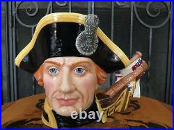 Royal Doulton Lord Horatio Nelson D7236 Character Toby Jug Mug of the Year 2005