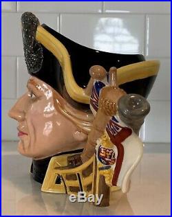 Royal Doulton Lord Horatio Nelson Large Character Jug D7236