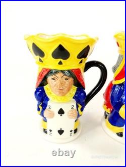 Royal Doulton Lot King and Queen of Clubs Hearts Spades Diamonds Complete Set