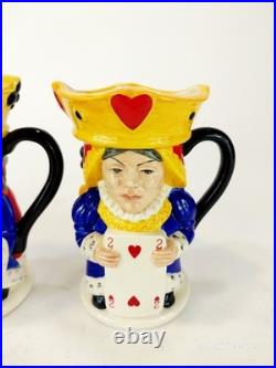 Royal Doulton Lot King and Queen of Clubs Hearts Spades Diamonds Complete Set