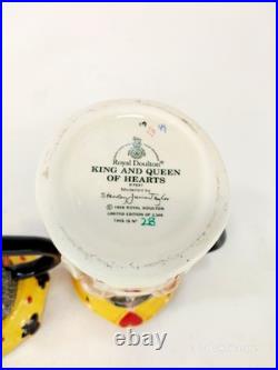 Royal Doulton Lot King and Queen of Clubs Hearts Spades Diamonds Complete Set