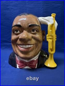 Royal Doulton Louis Armstrong Large Character Jug Celebrity Collection
