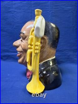Royal Doulton Louis Armstrong Large Character Jug Celebrity Collection