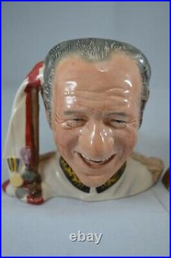 Royal Doulton Ltd Ed. Character Jugs Sid James & Charles Hawtrey With Coa