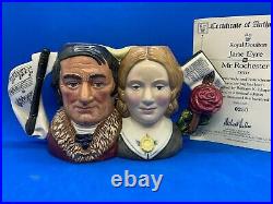 Royal Doulton Ltd Edition Character Jug! Jane Eyre And Mr Rochester! D7115