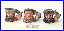 Royal Doulton Ltd Edition Explorers Tiny/Tinies Character Jug Set