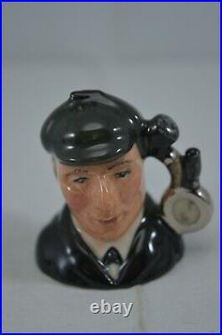 Royal Doulton Ltd Edition Tiny Character Jug Set Sherlock Holmes