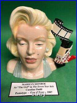 Royal Doulton Marilyn Monroe Prototype Character Jug Museum sale