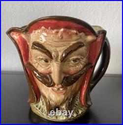 Royal Doulton Mephistopheles Large Character Jug with Verse