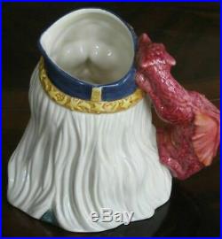 Royal Doulton Merlin D7117 Character Jug Mint Condition #997 Of Only 1500 Made