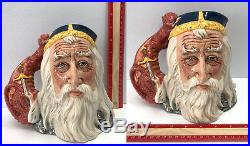 Royal Doulton Merlin Mystical Character Jug D7117 Arthurian Legend Limited Ed