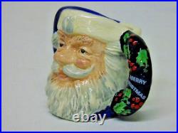 Royal Doulton Mini Character Jug Santa Blue Colourway Limited Edition Of 20