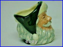 Royal Doulton Mini Character Jug Santa Green Colourway Limited Edition Of 20