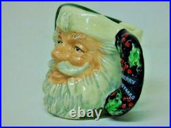 Royal Doulton Mini Character Jug Santa Green Colourway Limited Edition Of 20