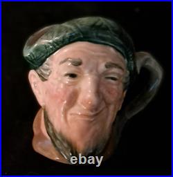 Royal Doulton Mini Toby Jug Character Mug Inscribed Hat England