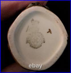 Royal Doulton Mini Toby Jug Character Mug Inscribed Hat England