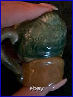 Royal Doulton Mini Toby Jug Character Mug Inscribed Hat England