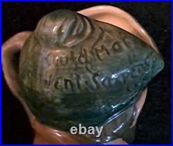 Royal Doulton Mini Toby Jug Character Mug Inscribed Hat England
