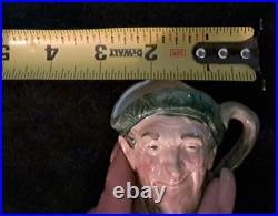 Royal Doulton Mini Toby Jug Character Mug Inscribed Hat England