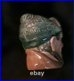 Royal Doulton Mini Toby Jug Character Mug Inscribed Hat England