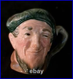 Royal Doulton Mini Toby Jug Character Mug Inscribed Hat England