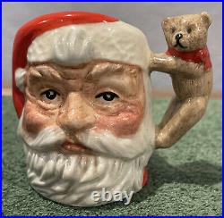 Royal Doulton Miniature Santa Claus Character Jugs-Set of 4 Seaway Commissioned