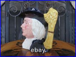 Royal Doulton Mr Quaker D6738 Toby Mug Oats Ltd 1984 LE RDICC Signed M Doulton