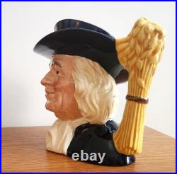 Royal Doulton Mr Quaker Large Character Toby Jug (d6738). Limited Edition