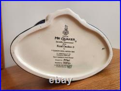 Royal Doulton Mr Quaker Large Character Toby Jug (d6738). Limited Edition