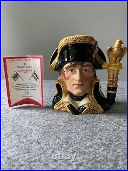 Royal Doulton Napoleon D6941 Character Jug 7 Limited Edition Mint CoA No. 183