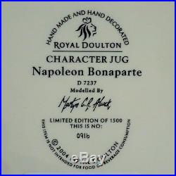 Royal Doulton Napoleon D7237 Character Toby Jug Limited Edition New