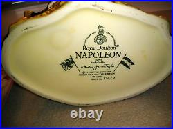 Royal Doulton Napoleon Large Toby Mug D6941 Ltd Ed 1977/2000 with CoA