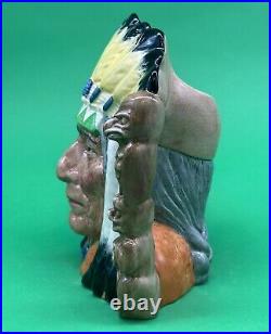 Royal Doulton'Native American Indian' Character Jug, D6786, Ltd ed Colorway