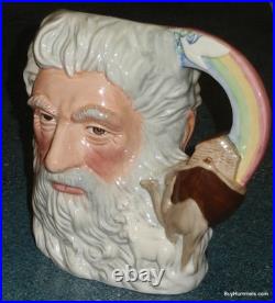 Royal Doulton Noah Character Toby Jug D7156 Rainbow Handle VERY RARE GIFT