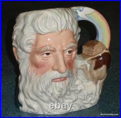 Royal Doulton Noah Character Toby Jug D7156 Rainbow Handle VERY RARE GIFT