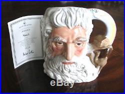 Royal Doulton Noah D7165 Toby Character Jug Extremely Ltd Ed Only 1,000 withCertif