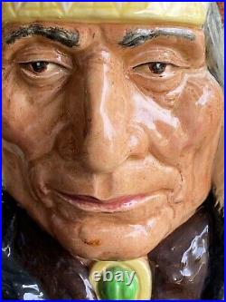 Royal Doulton North American Indian Character Jug/mug D6611xlntengland