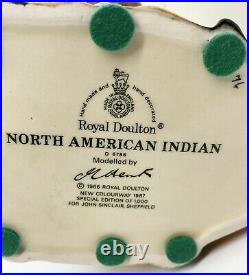 Royal Doulton North American Indian D6786 John Sinclair Special Edition 1000 8