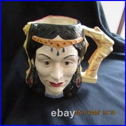 Royal Doulton Numbered Character Toby Jug Star Crossed Lovers 2 Faces 1987