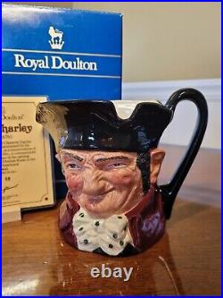 Royal Doulton Old Charley D6761, Rare Colourway Ltd Ed 98/250 with CoA and Box