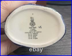 Royal Doulton'Old Salt' character jug with a mermaid handle