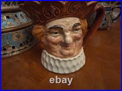 Royal Doulton Ole King Cole Music Box Jug Was a Merry Old Soul RARE