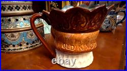 Royal Doulton Ole King Cole Music Box Jug Was a Merry Old Soul RARE