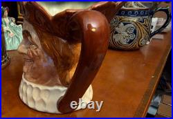 Royal Doulton Ole King Cole Music Box Jug Was a Merry Old Soul RARE