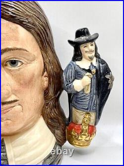 Royal Doulton Oliver Cromwell Character Jug D6968