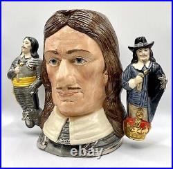Royal Doulton Oliver Cromwell Character Jug D6968