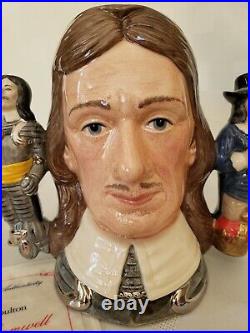 Royal Doulton Oliver Cromwell, D6968 Ltd Ed 524/2500 with CoA