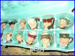 Royal Doulton Original Tiny Set Dickens Tinies 1940s Character JugsMint