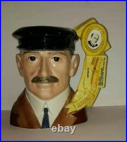 Royal Doulton Orville Wright Character Jug D7178 Ltd Edition 184/1000 Rare Coa