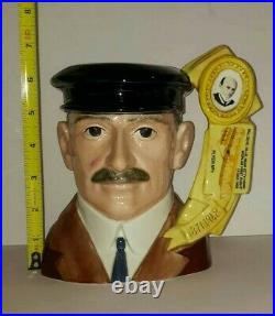 Royal Doulton Orville Wright Character Jug D7178 Ltd Edition 184/1000 Rare Coa